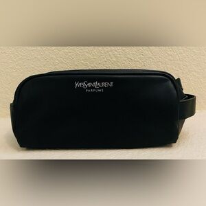 Yves Saint Laurent Parfums Black  Toiletry Bag